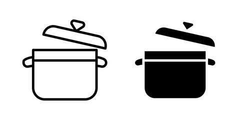 Cooking time icon sign symbol design.