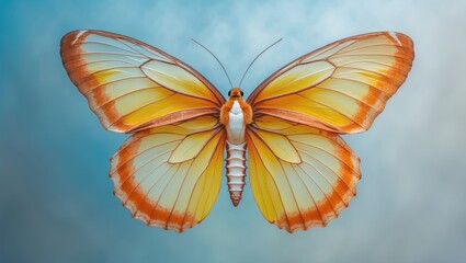 image of a butterfly representing pulmonary health and tobacco awareness for Tobacco Day