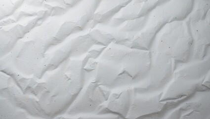 Obraz premium White recycled paper surface with kraft gray box pattern, seamless craft texture, top perspective.