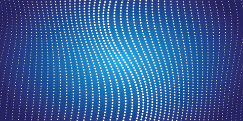 Fototapeta premium modern abstract wavy doted lines backhround for banner