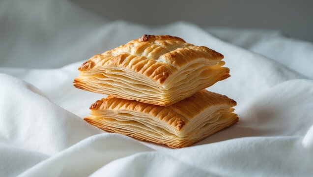 Enjoy Puff pastry or Puff biscuit as a timeless tea-time snack