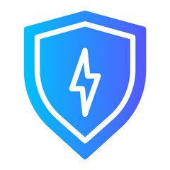 shield gradient icon
