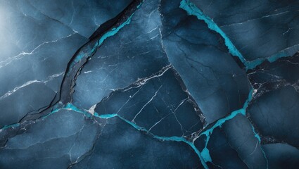 Marble with a fully dark blue base and turquoise highlights, utilized in ceramic tiles, slabs, and glazed floors to resemble real marble texture