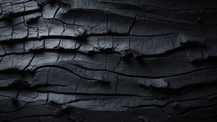 Dark bamboo and ash pattern with fiery elements for art backdrop