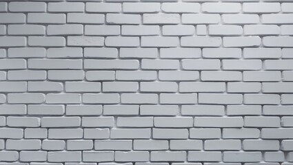 Fototapeta premium Modern textured white brick wall for backdrop