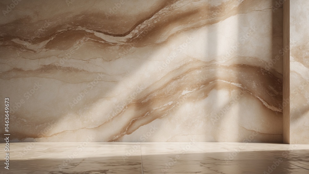 Poster old-fashioned marble pattern background featuring rustic matte finish and polished stone surfaces fo