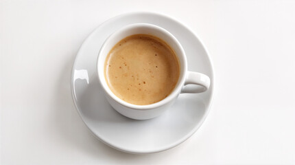 Naklejka premium Cup of espresso coffee