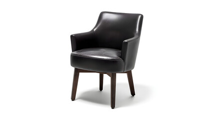 Fototapeta premium Stylish Leather Dining Chair