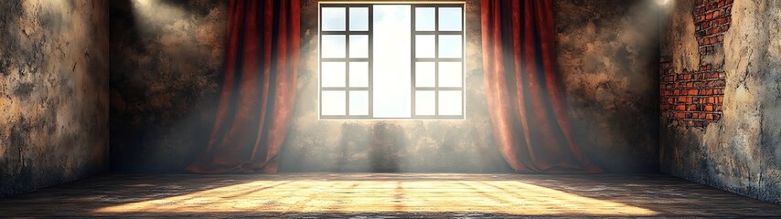 Sunlit Room Interior