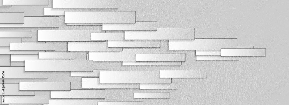 Poster white grey grunge grainy geometric tech abstract background. vector banner minimal design