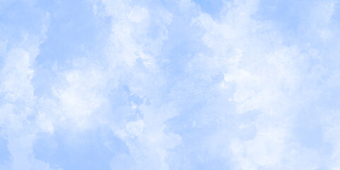 Abstract sky blue watercolor vector art background. Decorative sky blue textured. Aquarelle paint paper textured stain canvas element for text design.