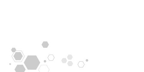 grey and whti hexagon white background wall pattern