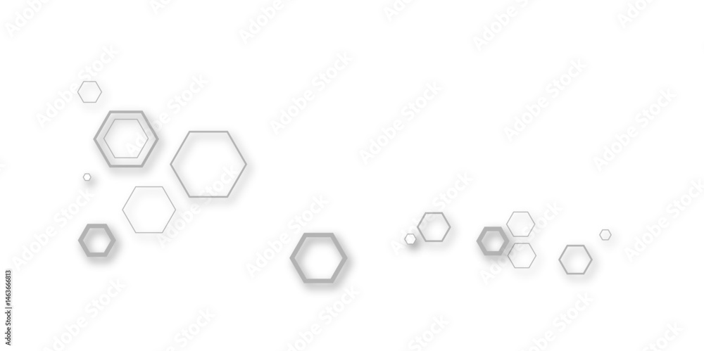 Poster abstract background with lines .background with hexagons . geometric seamless texture white abstract