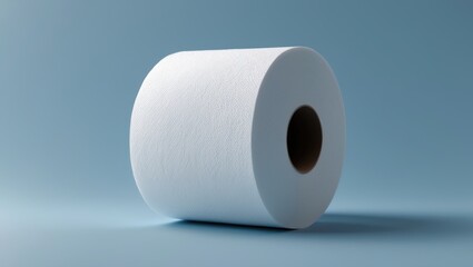 Bathroom tissue on a textured backdrop