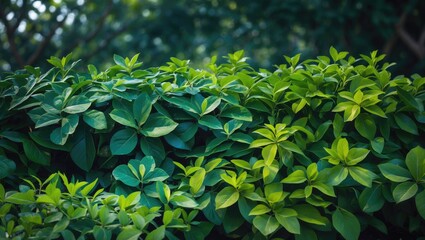 Obraz premium Colorful ornamental ground cover leaf backdrop featuring abstract botanical design