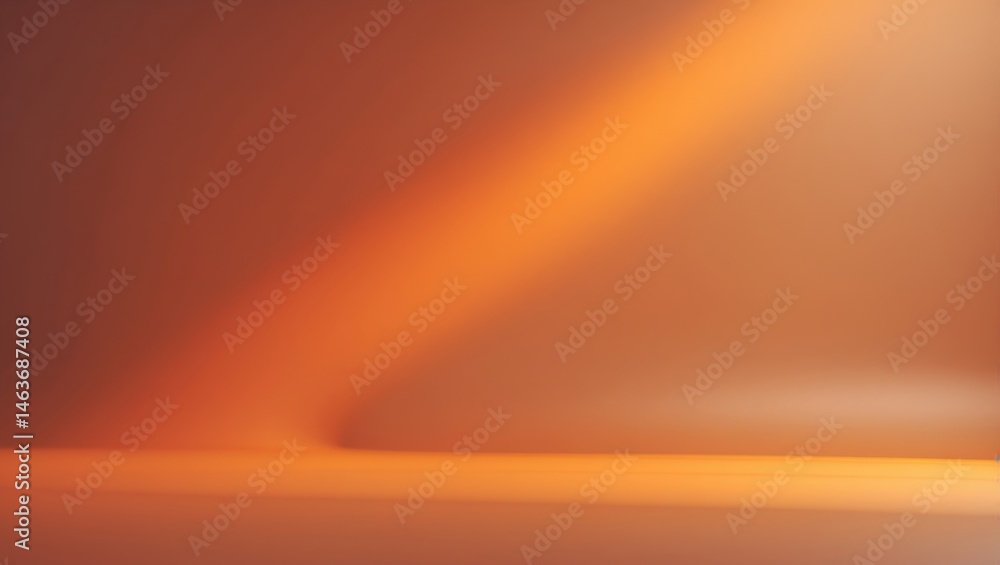 Poster abstract orange colorful background featuring seamless gradient texture suitable for website and pos