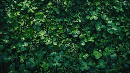 Foliage bed showcasing textured leaves and natural ground cover