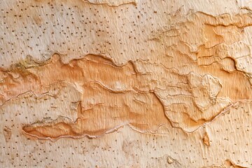 Closeup Bark Texture of a Tree Trunk
