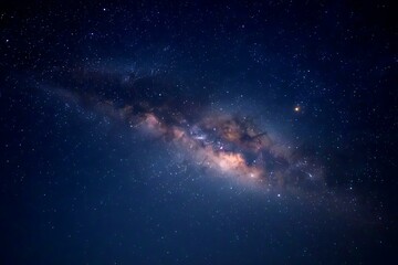 Fototapeta premium Night Sky Milky Way Galaxy Starry Heaven