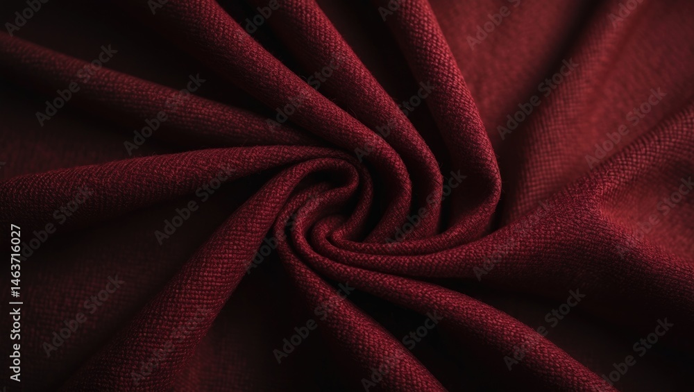 Poster close-up view of seamless tissue structure showcasing fine grain felt fabric and polyester fiber tex