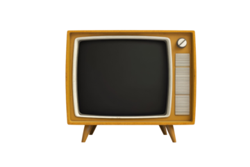 Vintage TV illustration