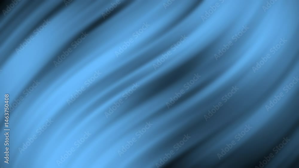 Poster smooth flowing blue abstract background with soft, wavy lines creating a sense of motion and calmnes