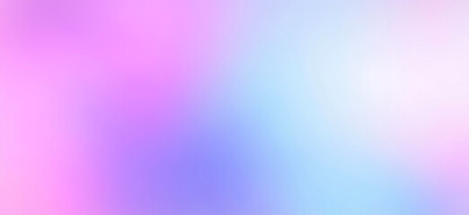 Abstract pastel tone purple pink blue background. Minimalist gradient. Smooth banner or wallpaper