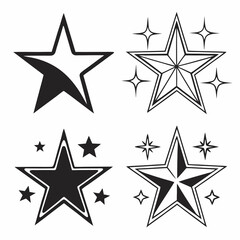Obraz premium set of stars
