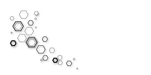 Abstract geometric honeycomb seamless pattern.Honeycomb seamless pattern. Hexagon pattern. Vector illustration
