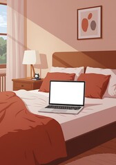 Sunrise Serenity: Bedside Bliss