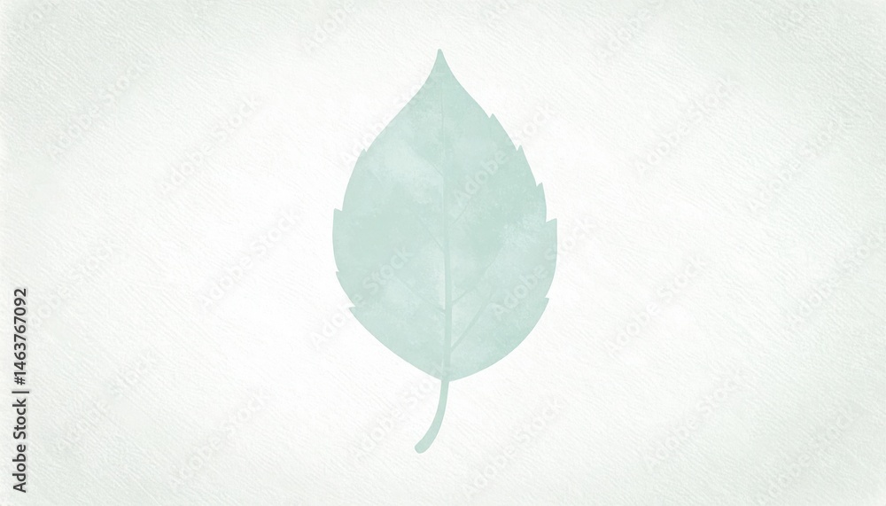Poster nature event leaf animation digital space visual content minimalist environment close-up view eco-fr
