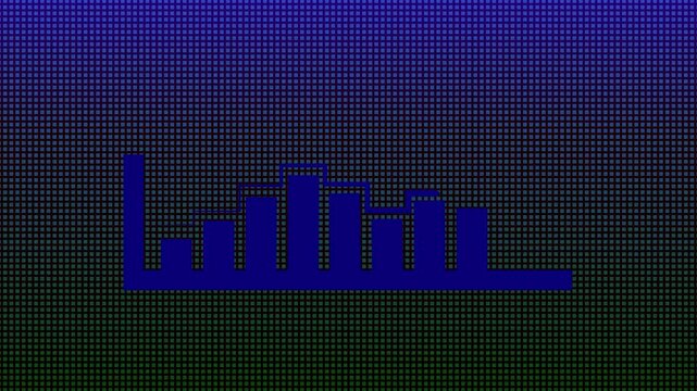 Graph chart downtrend symbol graph - success. colored diagram. Graph showing rising arrow. Success arrow growth.