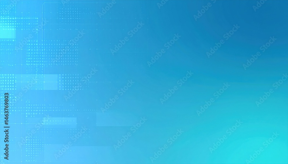 Poster dynamic blue gradient background digital art creation abstract design tech environment wide viewpoin