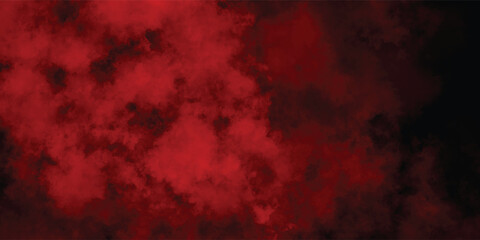 Grunge Red Background with Smoky Overlay for Scary Themes


