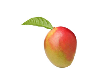 PNG,Ripe fresh mango, isolated on white background