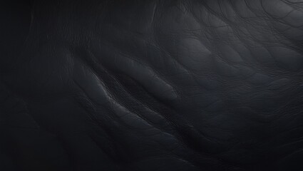 Black leather textured abstract background