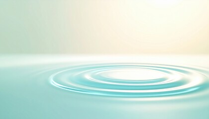 Rippling water reflections serene environment digital art calm atmosphere aesthetic viewpoint nature inspired concept