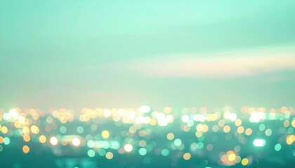 Urban nightscape city center blurred lights evening panoramic view vibrant atmosphere for visual serenity