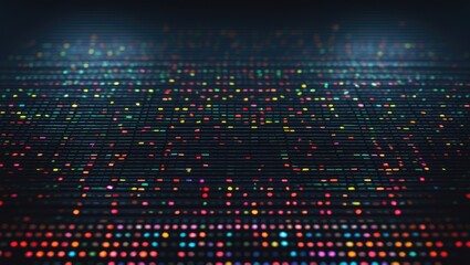 Vibrant visuals displayed through textured background LED technology.