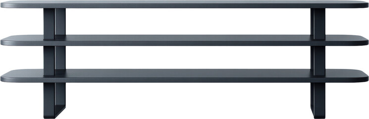 Obraz premium Modern Multi-Tiered Shelving Unit