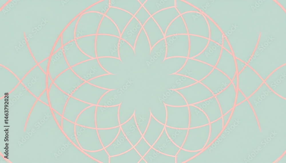 Poster creating abstract patterns digital art modern design minimalist environment aesthetic viewpoint visu