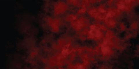 Deep Red and Black Smoky Haze for Horror or Thriller Scene Design

