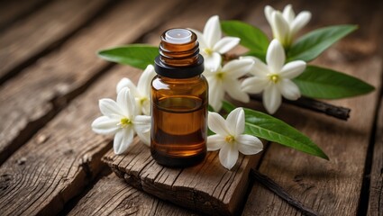 Relaxing essential oil blend with vanilla and floral notes