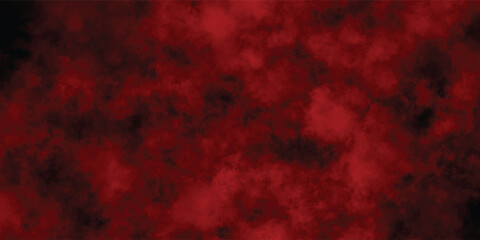 Dark Red Misty Clouds Forming an Ominous and Sinister Digital Backdrop

