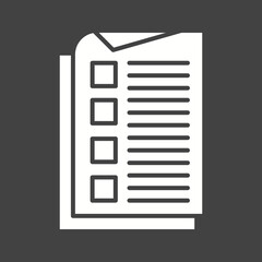 Checklist icon vector image. Suitable for mobile apps, web apps and print media.