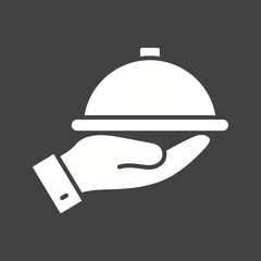 Fototapeta premium Dinner icon vector image. Suitable for mobile apps, web apps and print media.