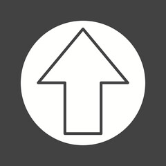 Direction icon vector image. Suitable for mobile apps, web apps and print media.