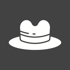Hat icon vector image. Suitable for mobile apps, web apps and print media.
