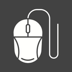 Mouse icon vector image. Suitable for mobile apps, web apps and print media.