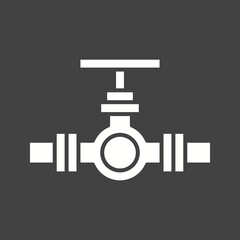 Oil Valve icon vector image. Suitable for mobile apps, web apps and print media.